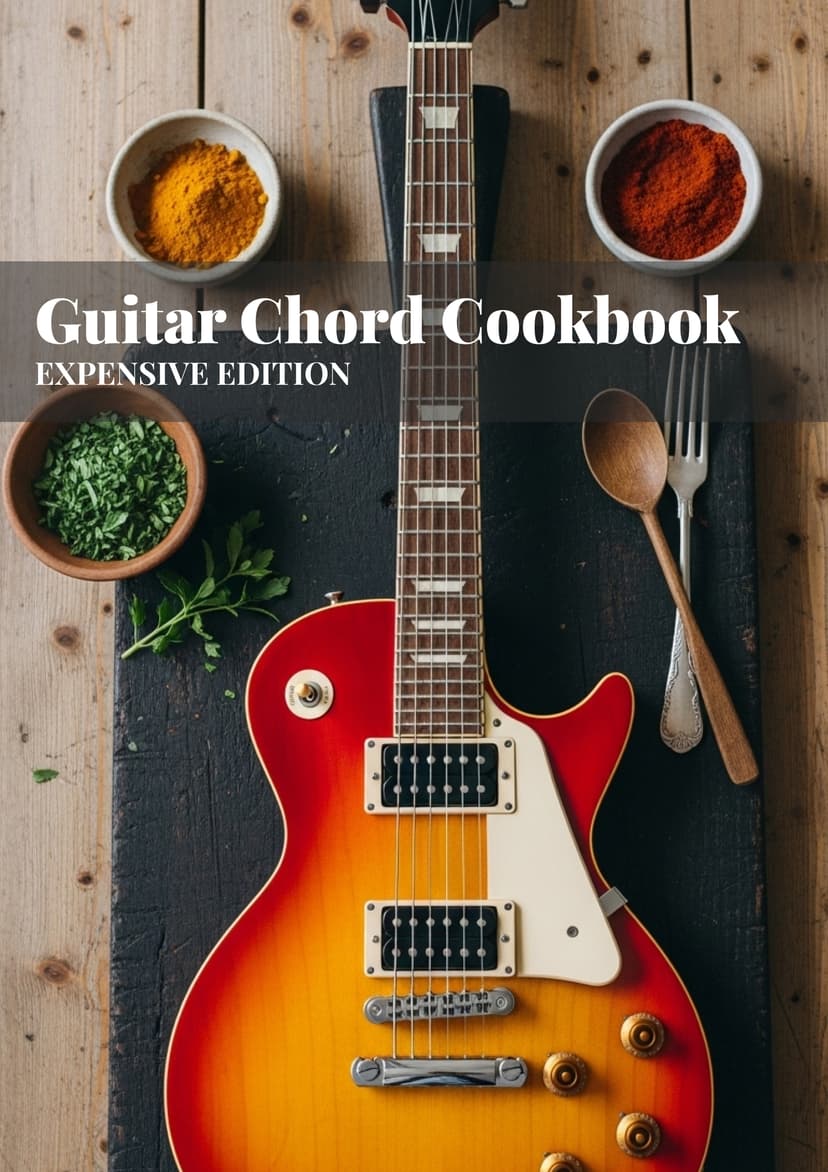 Guitar Chord Cookbook Expensive Edition Cover